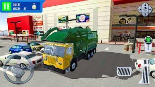 Multi Level Car Parking 6 New Car (Garbage Truck) - Android Gameplay FHD