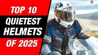 Top 10 Quietest Motorcycle Helmets of 2025 | Noise Tested on the Road