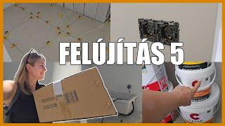 KÉSZ A FESTÉS ÉS A BURKOLÁS｜FELÚJÍTÁS 5