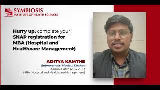 Proud Alumni - Aditya Kamthe | Sharing his learning experience at SIHS