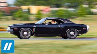 Driving the Black Ghost - 1970 Dodge Challenger R/T SE 426 Hemi Driving Experience