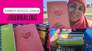 BIBLE STUDY JOURNAL FLIP-THROUGH: Sabbath School Lesson Journaling | Lesson 2 Q1 2025