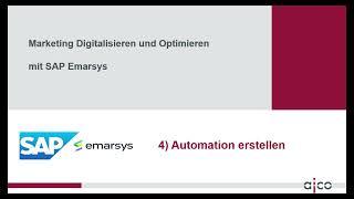 SAP Emarsys - Beispiel einer E MailKampagne