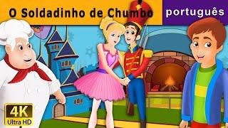 O Soldadinho de Chumbo | The Steadfast Tin Soldier in Portuguese | Portuguese Fairy Tales