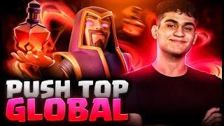 PUSH TOP GLOBAL TESTANDO A PEKKA EVOLUIDA NA NOVA TEMPORADA - CLASH ROYALE AO VIVO