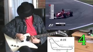 V10 F1 Guitar Monza 2004, actual F1 engine sound