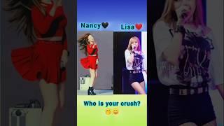 LISA VS NANCY. Who Is The Best Dancer#bts #kpop #100millon #13million #nancy #lalisa #blackpink