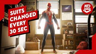 Spider-Man PC But I Cant Stop Changing Suits Every 30 Seconds