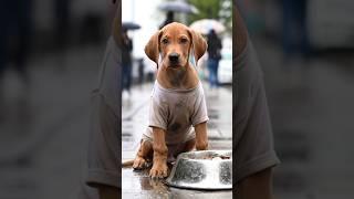 poor puppy was no money ##ai #storyoflabrador #skmg2 #dog