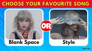 Choose Your Favorite Song From Each Taylor Swift Album