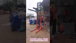 Xe nâng tay cao 3m tải 1 tấn hãng Maihui CTY-EH10/30 nhập khẩu chính ngạch #xenangtaycao