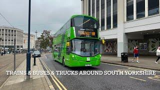 Trains & buses & Trucks around South Yorkshire