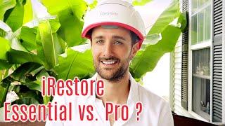 iRestore Pro vs. iRestore Essential - Laser Hair Growth Comparison