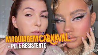 MAQUIAGEM CARNAVAL COM PELE RESISTENTE