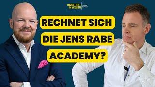 Rechnet sich die Akademie von @jensrabe_official ? Ich frage kritisch nach...