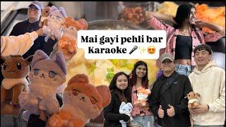 First time karaoke experience | Mai ruki callen k ghar| tried Korean food | Bohat maza aaya aaj 