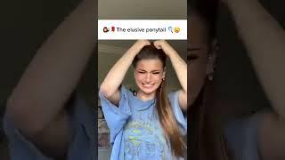 ‍️The elusive ponytail   #short #shorts #shortvideo #funny #relatable #trending