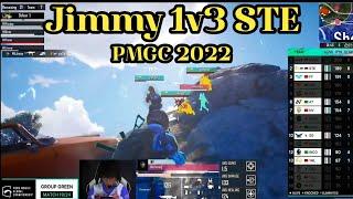 NV-Jimmy 1v3 GodL| STE | Nova vs Ste | PMGC 2022 | Pubg Mobile