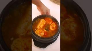Sundubu jjigae (Soft Tofu Stew)