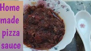 Homemade pizza sauce.. easy and quick recipe by kitchen with Ammara