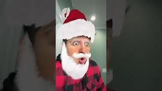 Santa Arriving At Hispanic House on Christmas Eve #shorts #comedy