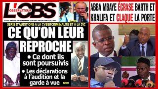 Revue de presse MAME KHALIFA Samedi 23 novembre 2024