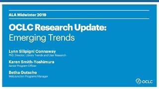 OCLC Research Update - Emerging Trends