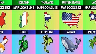 Countries Map Looks Like Picture