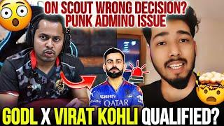 On Scout Wrong Decision  GodL X Virat Kohli  Admino Punkk Issue 