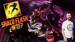  Shaco SE JUEGA con FLASH  NUEVA BUILD - GamePlay Didáctico