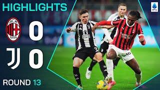 MILAN-JUVENTUS 0-0 | HIGHLIGHTS | 13ª GIORNATA | SERIE A ENILIVE 2024/25