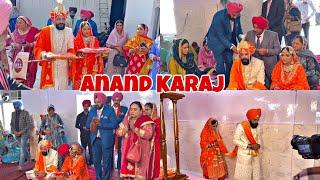 Finally Vyah Ho Gaya || Anand Karaj Ceremony || Lavaan Phere