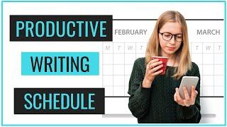 How To Create A Writing Schedule