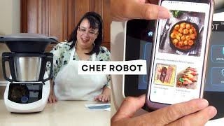 Chef Robot Kitchen Food Processor | WiFi Guided Recipes | Chop, Mix, Blend, Whip, and Cook!