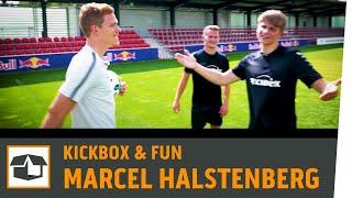 Fußball-Tennis vs. Marcel Halstenberg | RB Leipzig | Fun-Challenge | Kickbox