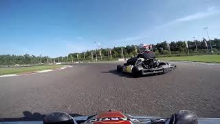 My first laps at genk kart track