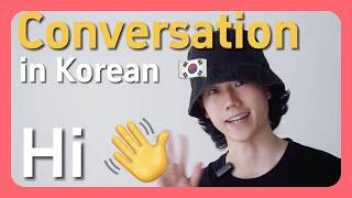 Korean Conversation for beginners  - Hello | Easy & Slow