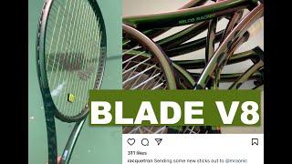 Wilson Blade V8 2021 Tennis Racket Release Information