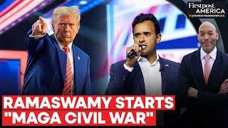 Vivek Ramaswamy Starts "MAGA Civil War" With Comments on American Culture | Firstpost America