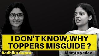 Why toppers always misguide regarding newspaper reading ? | Mamta Yadav | Radhika Gupta | UPSC 2020