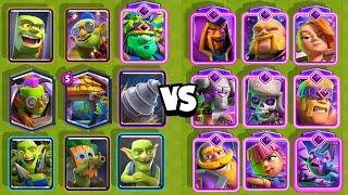 EVOLVED CARDS vs GOBLINS | CLASH ROYALE OLYMPICS