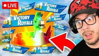 LIVE! - Fortnite WORLD RECORD *WIN STREAK* DUO Challenge! (Live)