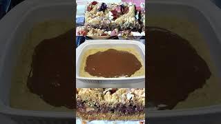 Recipe for Nutella Cookie Bars #bakingshorts