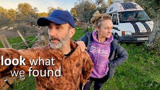 OUR OFF GRID FARM JUST GOT BIGGER!  - VAN LIFE in PORTUGAL