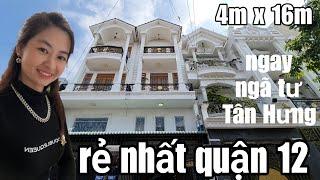 bán nhà quận12, 4,3 tỷ tl rẻ nhất q12 nhanh tay mới kịp, ngay Ngã Tư tân hưng nguyễn Văn quá