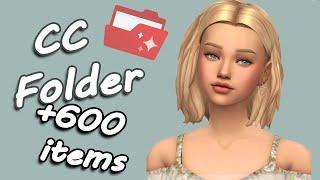 Female CC Folder Maxis Match Clothes Hairs Shoes Acc.. The Sims 4