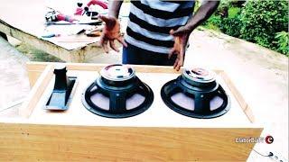 Ghana Technology Wizkid builds a compact DJ speaker - pt 1