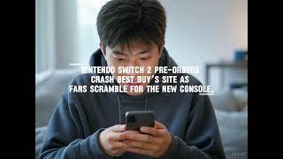 Nintendo Switch 2 pre-orders crash Best Buy’s site as fans scramble for the new console.