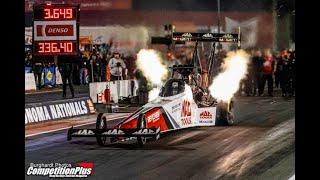 TRACK RECORDS FALL AS KALITTA, HARTFORD, VAN SANT QUALIFY NO. 1; TASCA GOES 338 IN A MUSTANG