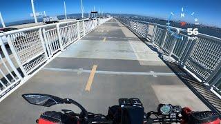 Kaabo Wolf Warrior 11 Max Speed Wobble on the Bay Bridge!